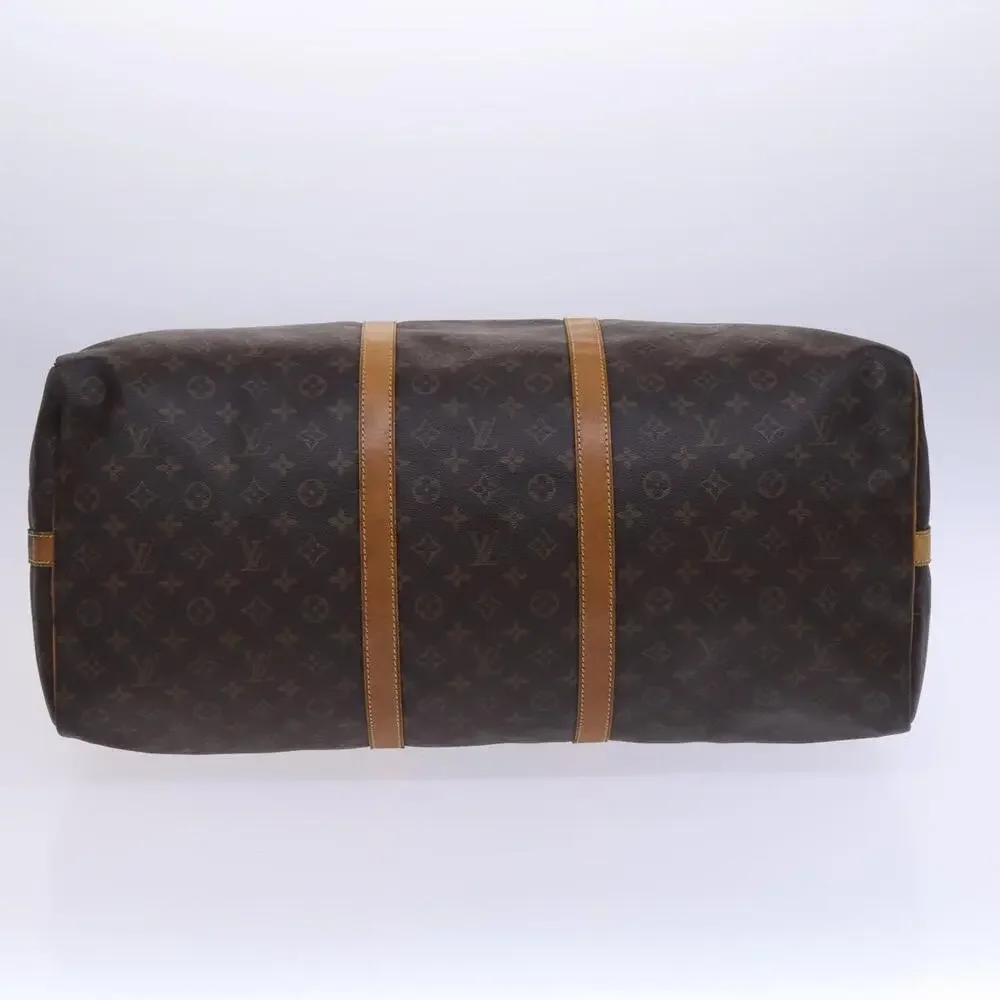 LOUIS VUITTON Monogram Keepall Bandouliere 60 Boston Bag M41412